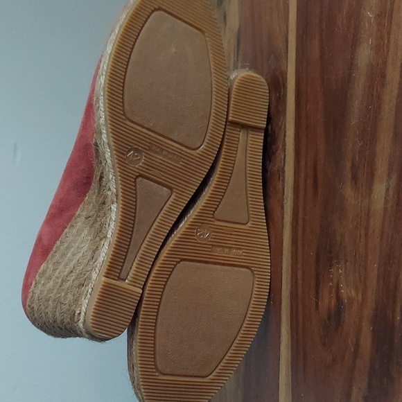 Viscata Marquesa Suede Upper Jute Espadrille Wedge Heels Garnet Size 42 EU 10 US - Picture 5 of 12